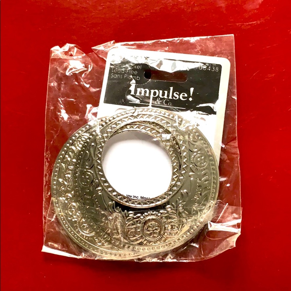 Impulse & Co. Nickel-Free Lead-Free hoop earrings